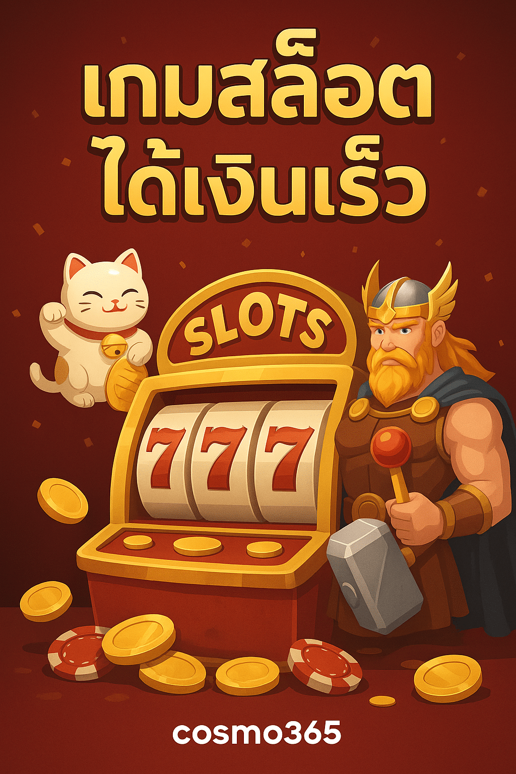 cosmo365 เล่นเกมสล็อตกับ แพลตฟอร์มที่ตอบโจทย์สายปั่นล่าแจ็คพอต 2025